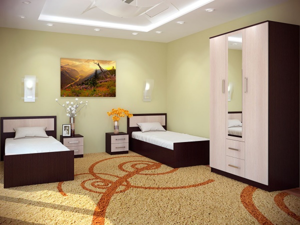 Спальный Гарнитур Фиджи №1/Разные Цвета