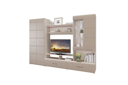 Гостиная Ницца-1 ( Ш-2800 мм x В-2000 мм x Г-466 мм)/Разные Цвета